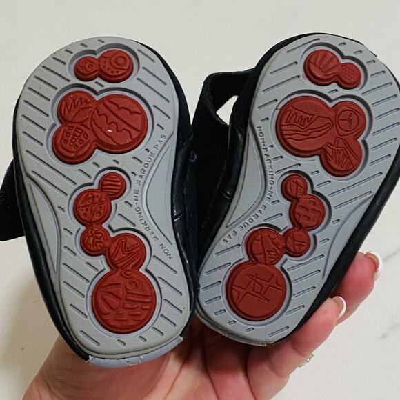 y2k Jordan Shoes Infant Size 1C y2k Black Crib Booties Jumpman 310623-001 hook - Picture 9 of 9